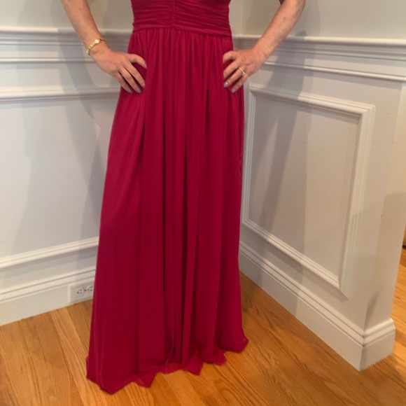 Lulus Queen of the Evening Magenta Maxi Dress S - Picture 2 of 5
